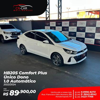 HYUNDAI HB20S 1.0 TGDI FLEX COMFORT PLUS AUTOMÁTICO